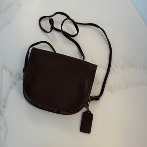Coach Dark Brown Crossbody Bag